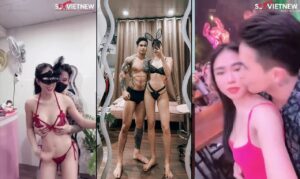 Tình 1 đêm cùng gái ngon trên bar kéo về phòng chờ thằng bạn qua rồi some P1 7 Tình 1 đêm